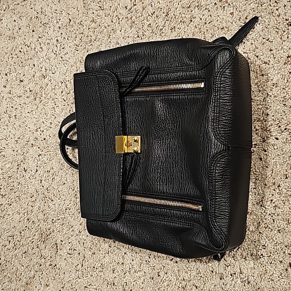 Philip Lim black backpack